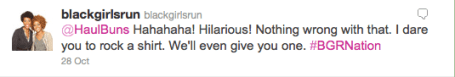 Black Girls Run! tweet 2 Black Girls Run! tweet 2